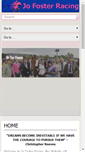 Mobile Screenshot of jofosterracing.co.uk
